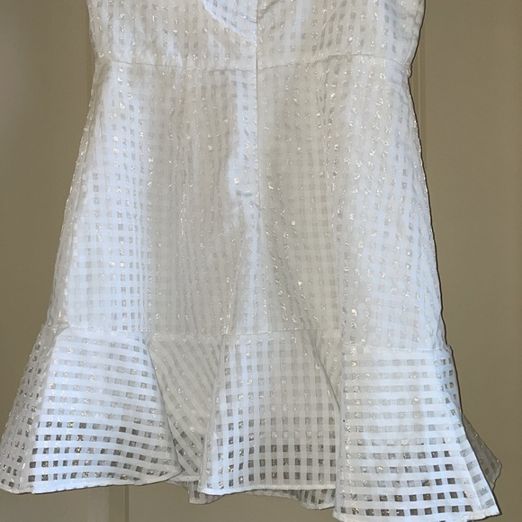 White Ruffle Dress - Picture 8 of 11